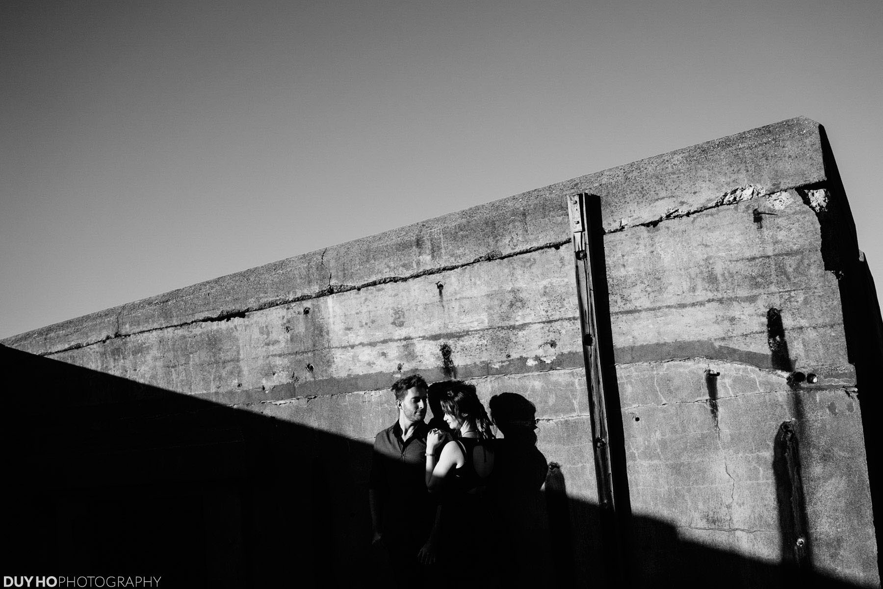 Fort Point Engagement Photo