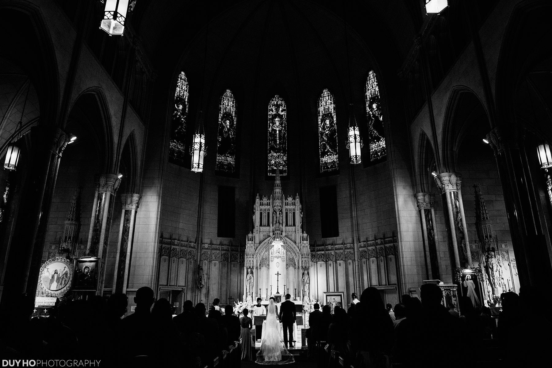 Church Ceremony at St. Patrick's in San Francisco