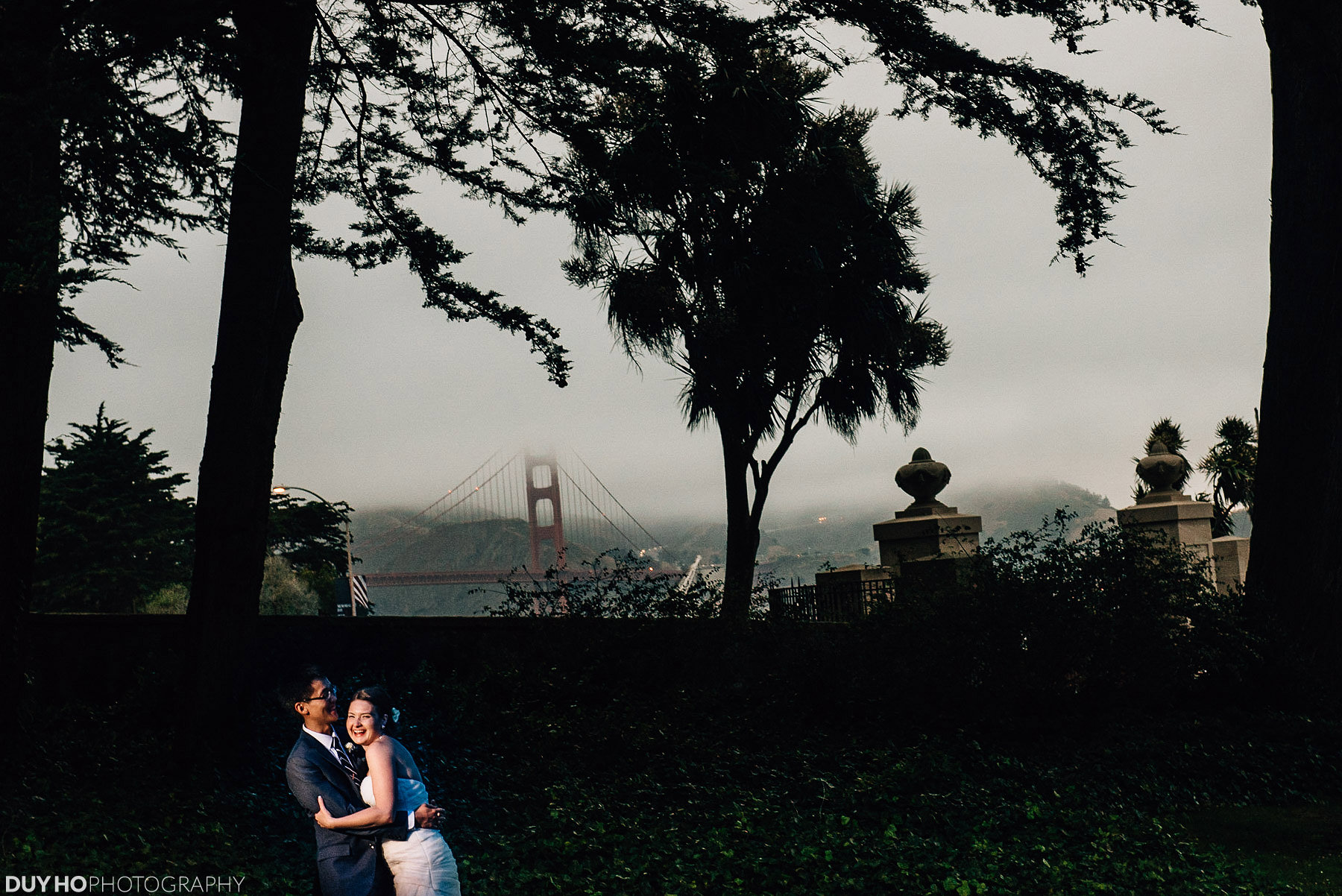Presidio Golden Gate Club Wedding Photo