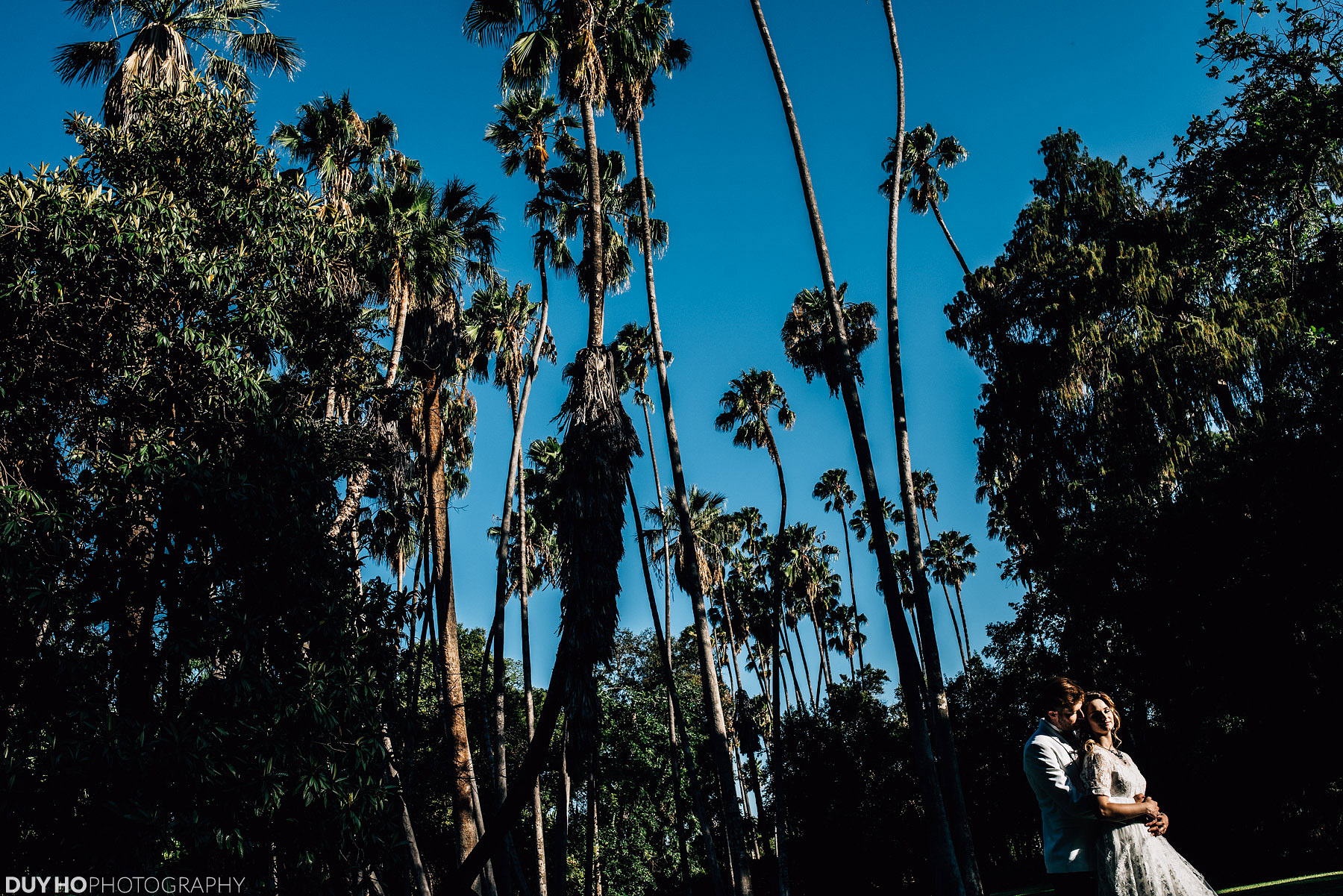 LA Arboretum Wedding Photo