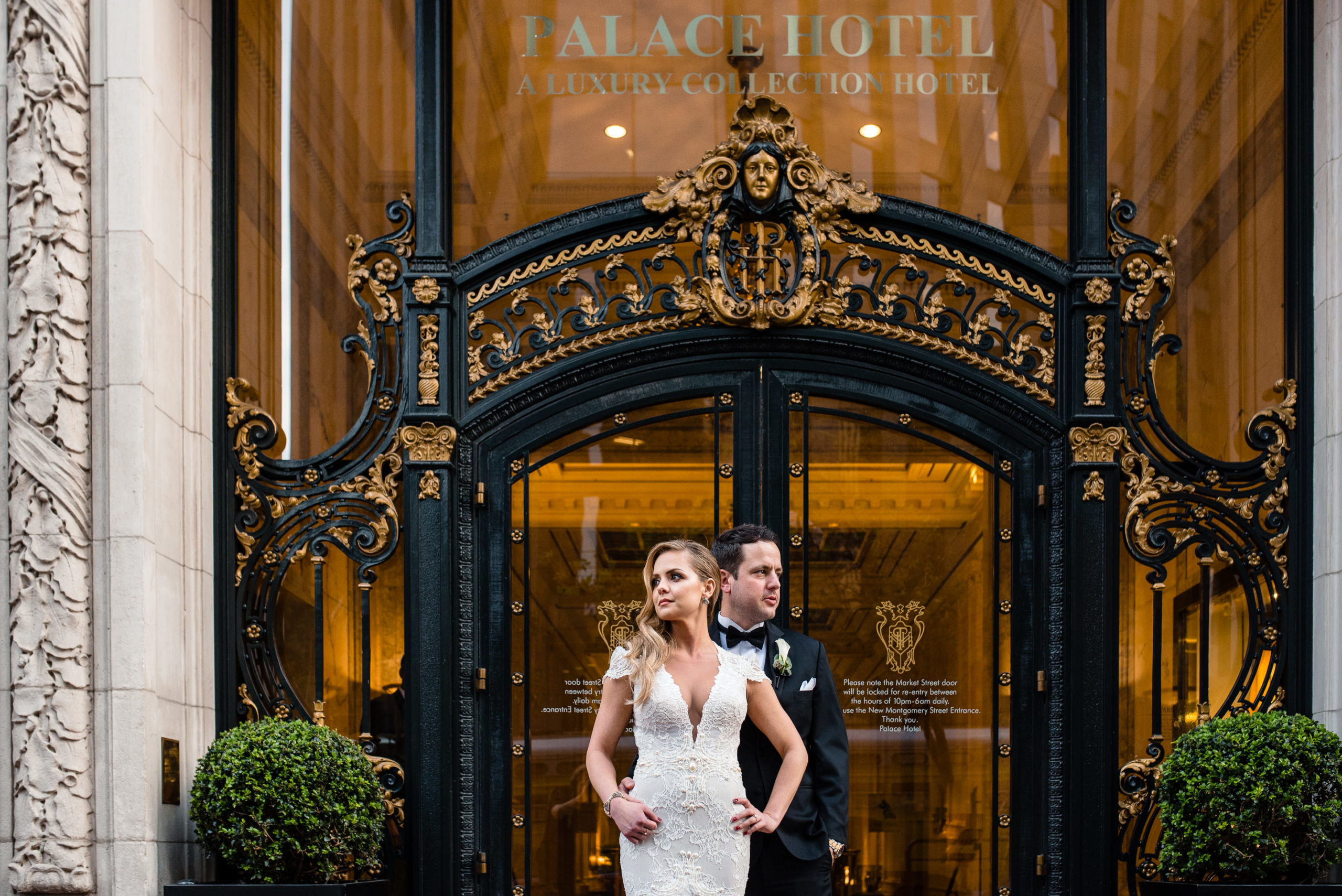 Palace Hotel Wedding Photo