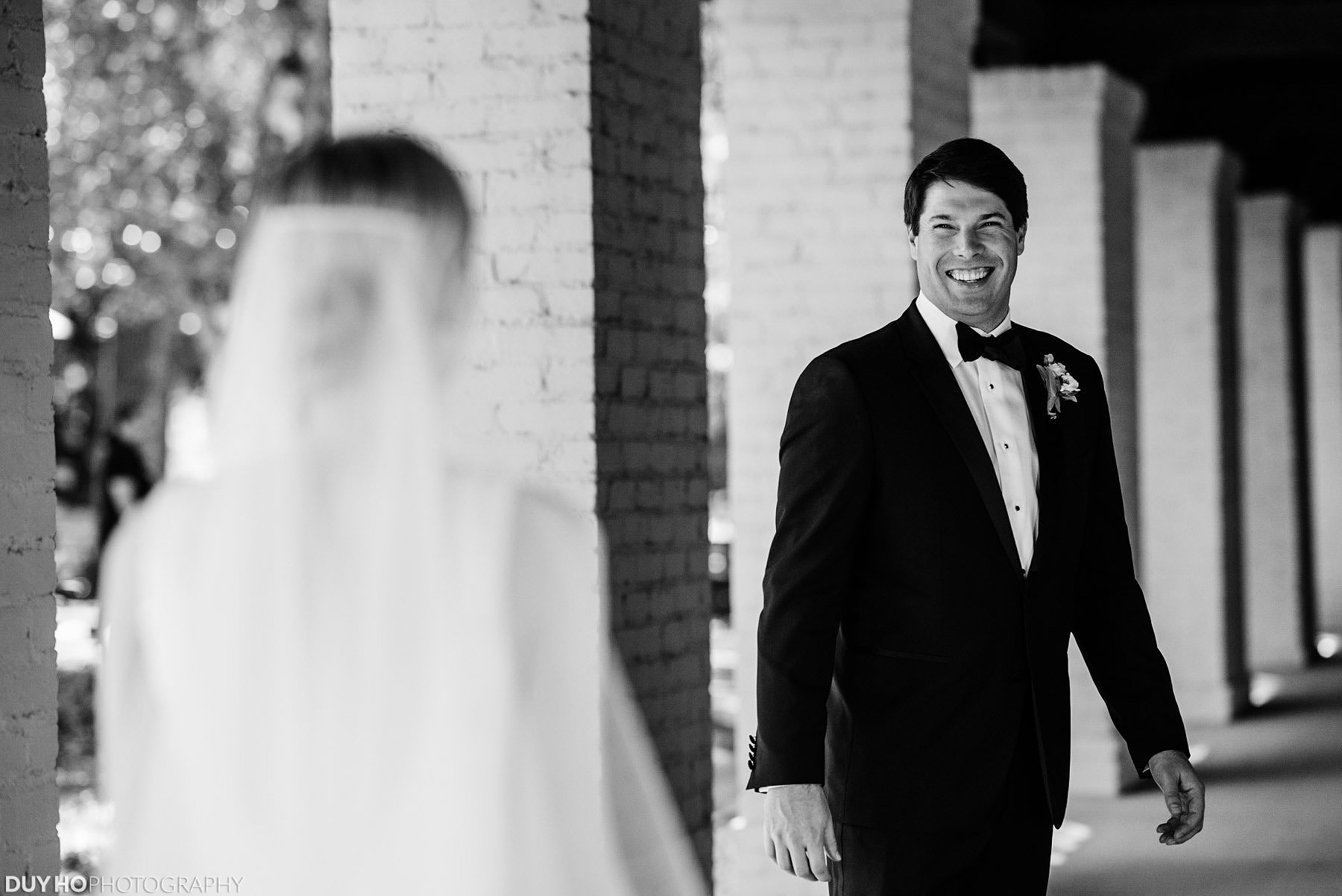 First Look at Mont La Salle Wedding Photo