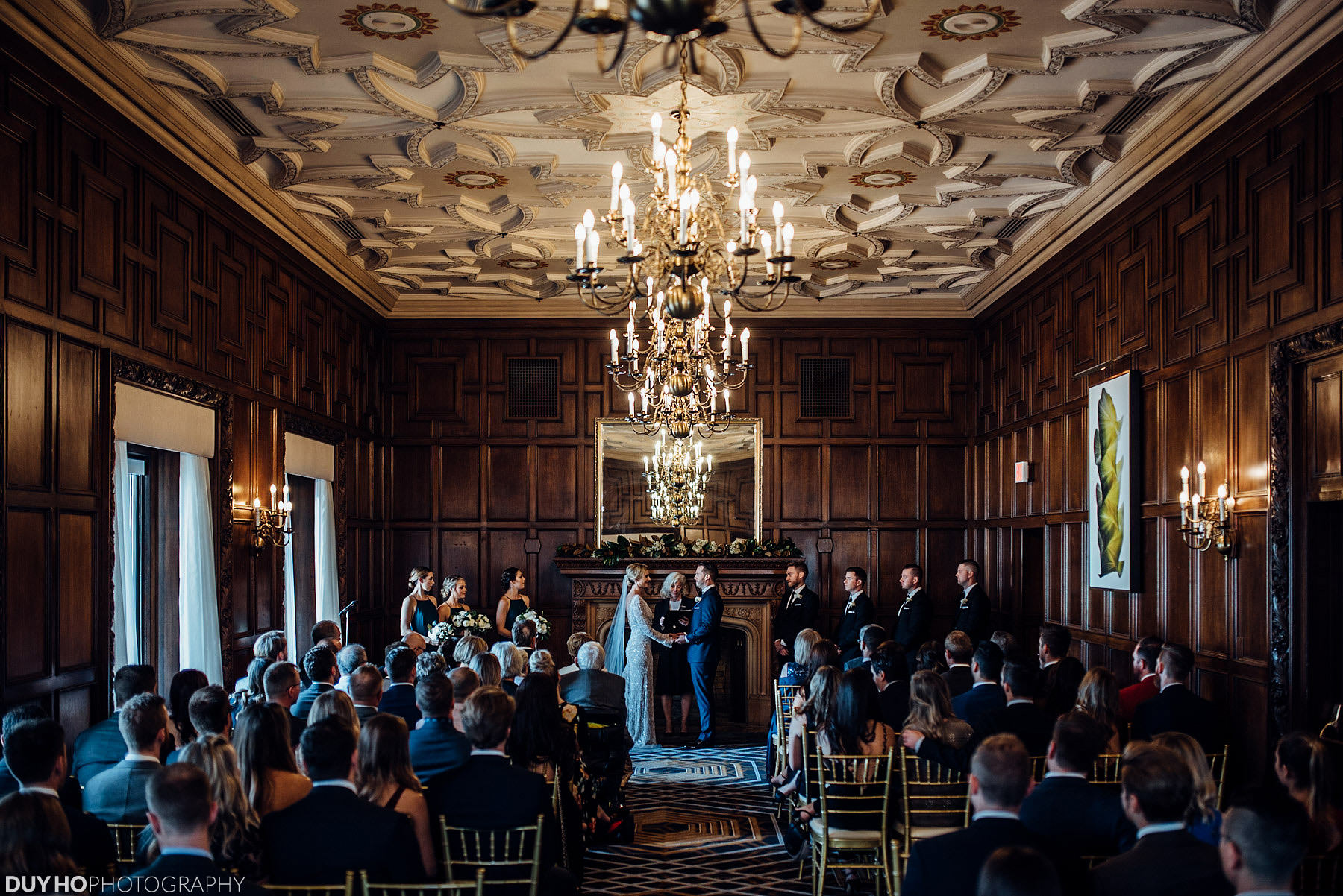 Ceremony at Westin St Francis wedding photo