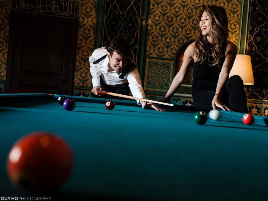 Picture of Editorial Fairmont Penthouse Engagement Portraits by Duy Ho