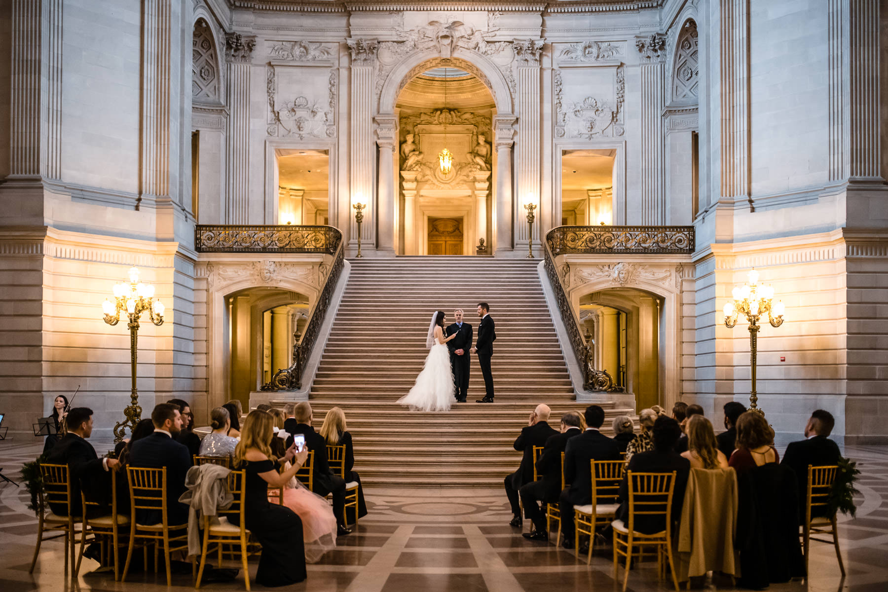 San Francisco City Hall Wedding Photo