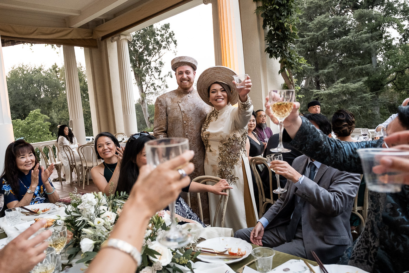 Villa Montalvo Wedding Photo
