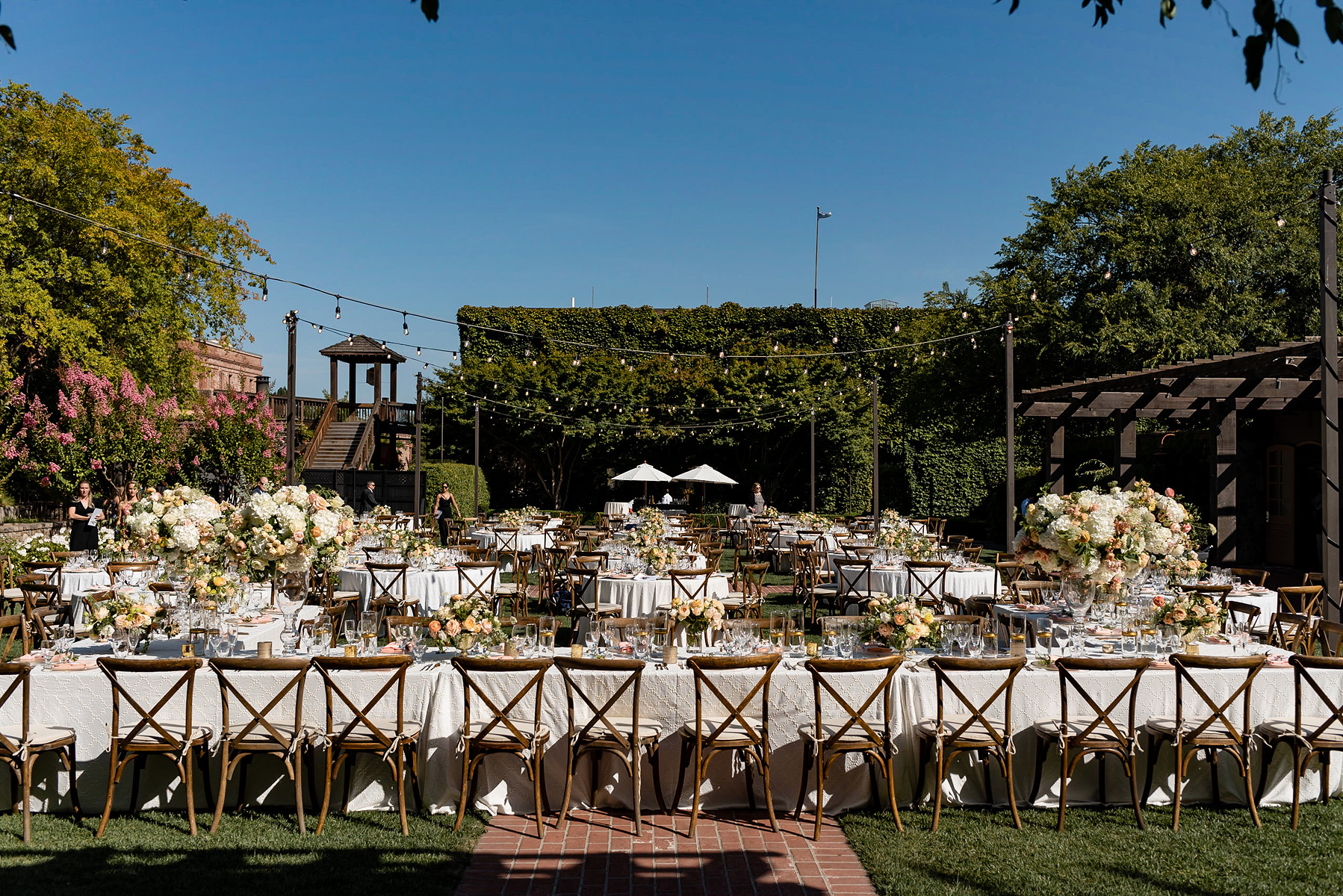 pavilion west - The Estate Yountville Wedding Photo by Duy Ho