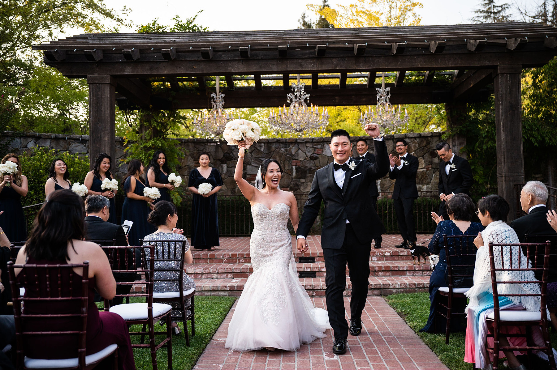 pavilion west - The Estate Yountville Wedding Photo by Duy Ho