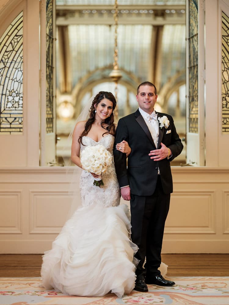 Palace Hotel Wedding Photo in the French Parlor