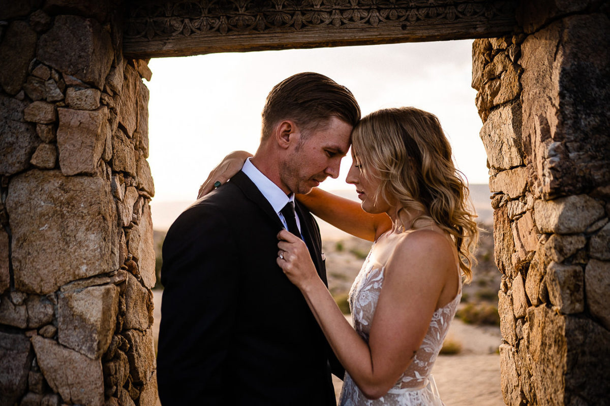 Joshua Tree Wedding Photo