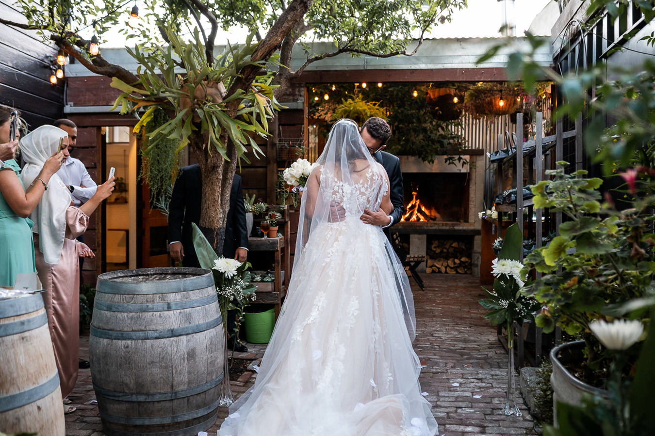 Stable Cafe wedding
