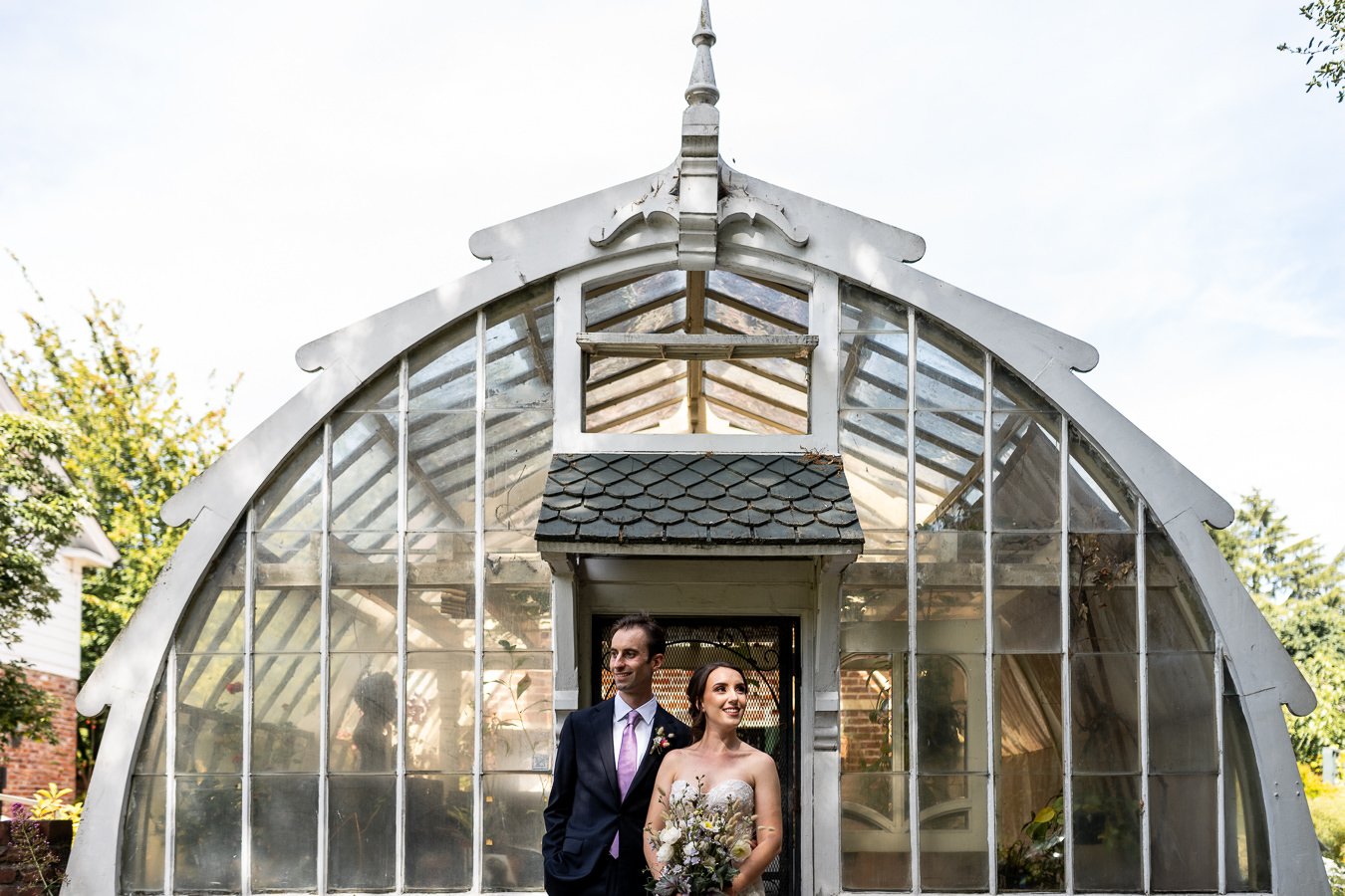 Portraits at Luther Burbank Gardens | Barndiva Wedding Photo by Duy Ho