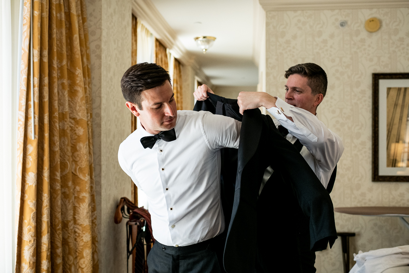 Getting ready detail — Corinna and Matthew's classic Julia Morgan Ballroom wedding in San Francisco