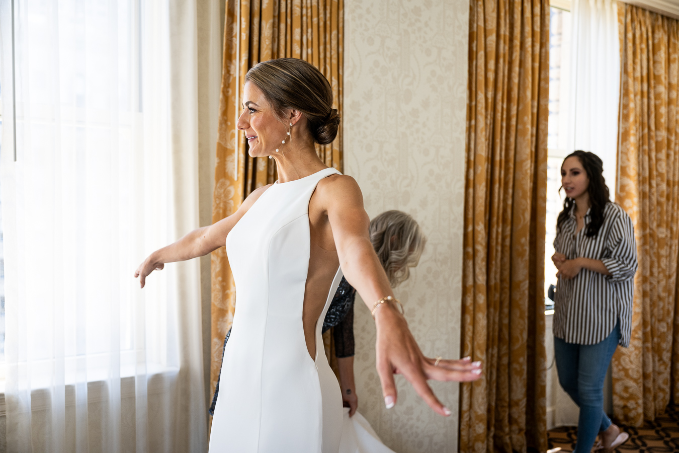 Getting ready detail — Corinna and Matthew's classic Julia Morgan Ballroom wedding in San Francisco