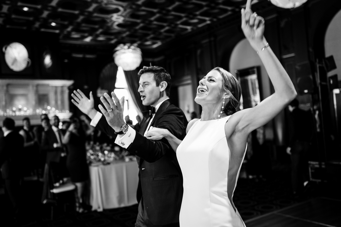 Julia Morgan Ballroom reception — Corinna and Matthew's classic San Francisco wedding by Duy Ho
