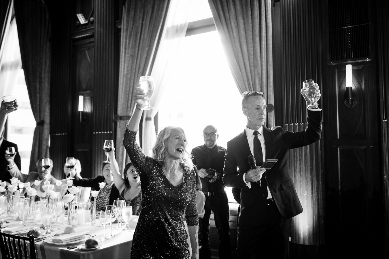 Julia Morgan Ballroom reception — Corinna and Matthew's classic San Francisco wedding by Duy Ho