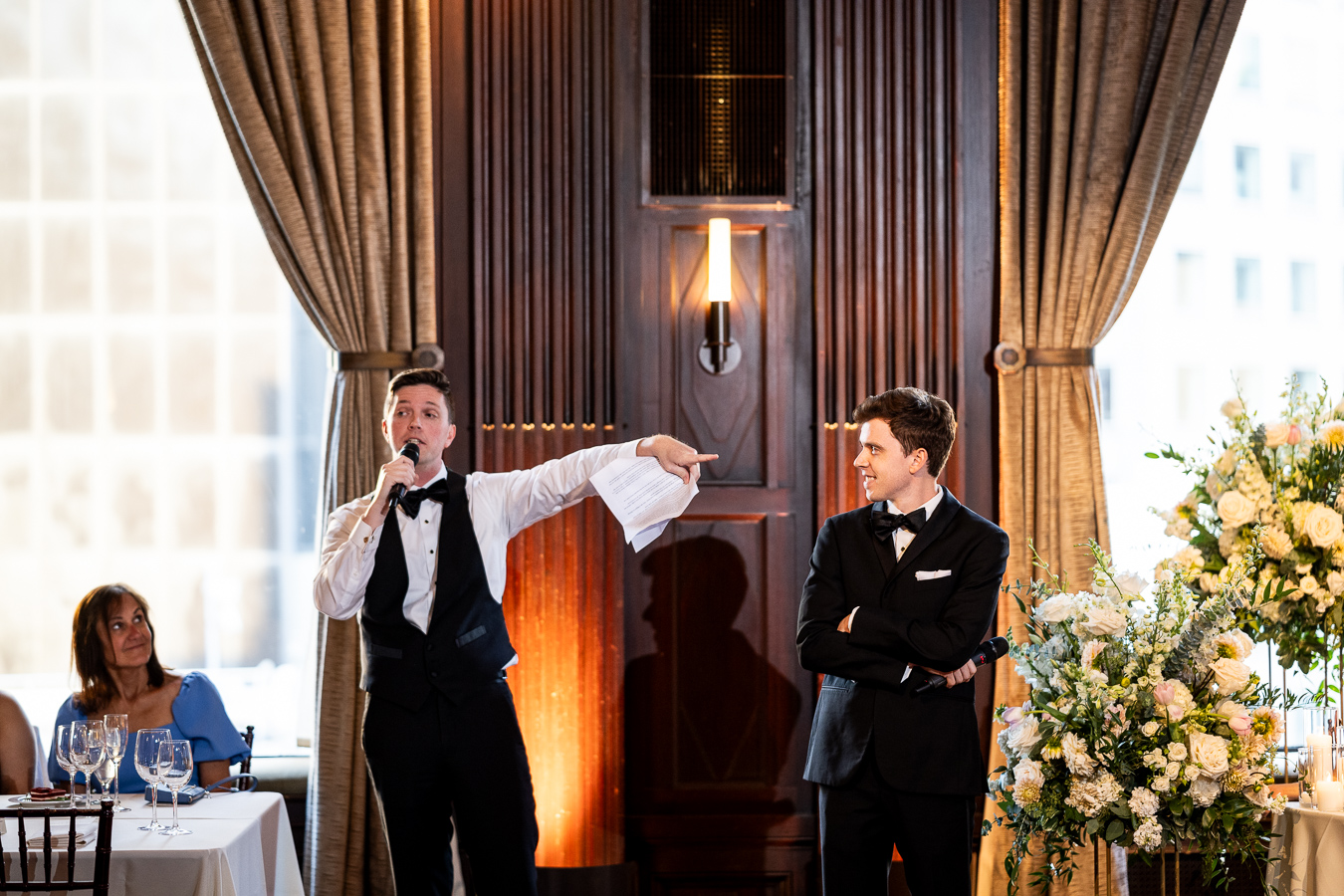 Julia Morgan Ballroom reception — Corinna and Matthew's classic San Francisco wedding by Duy Ho