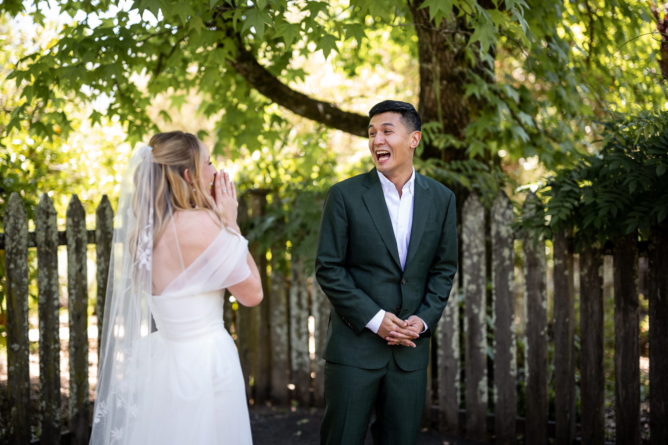 First look at Ru's Farm wedding Healdsburg CA