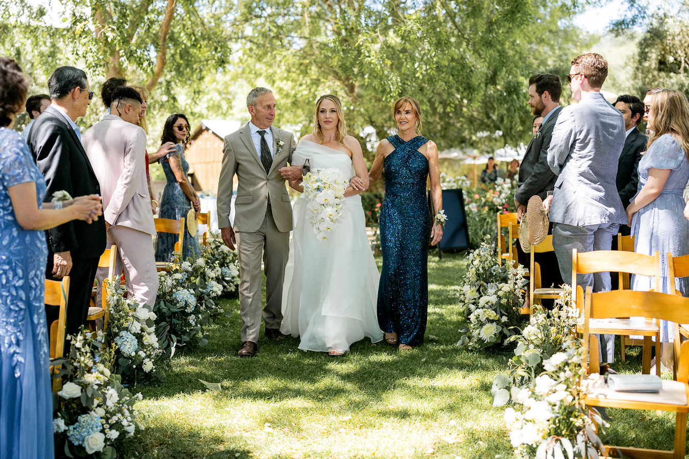 Couple portrait in vineyard at Ru's Farm Healdsburg CA