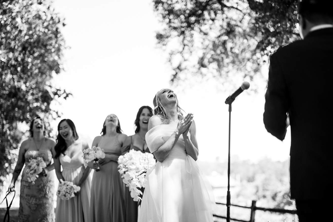 Wedding party portraits at Ru's Farm Healdsburg