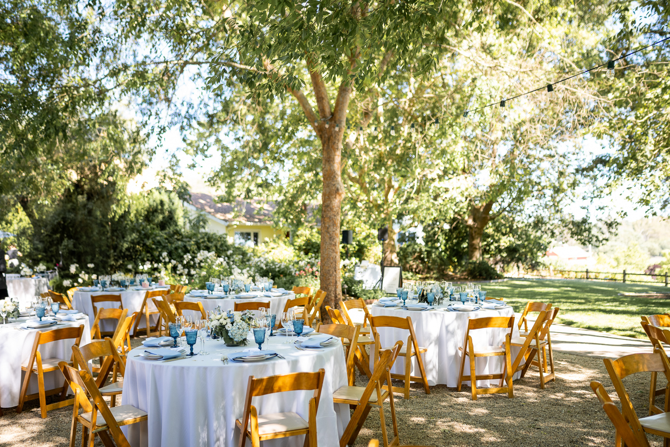 Officiant and couple at Ru's Farm wedding ceremony Healdsburg