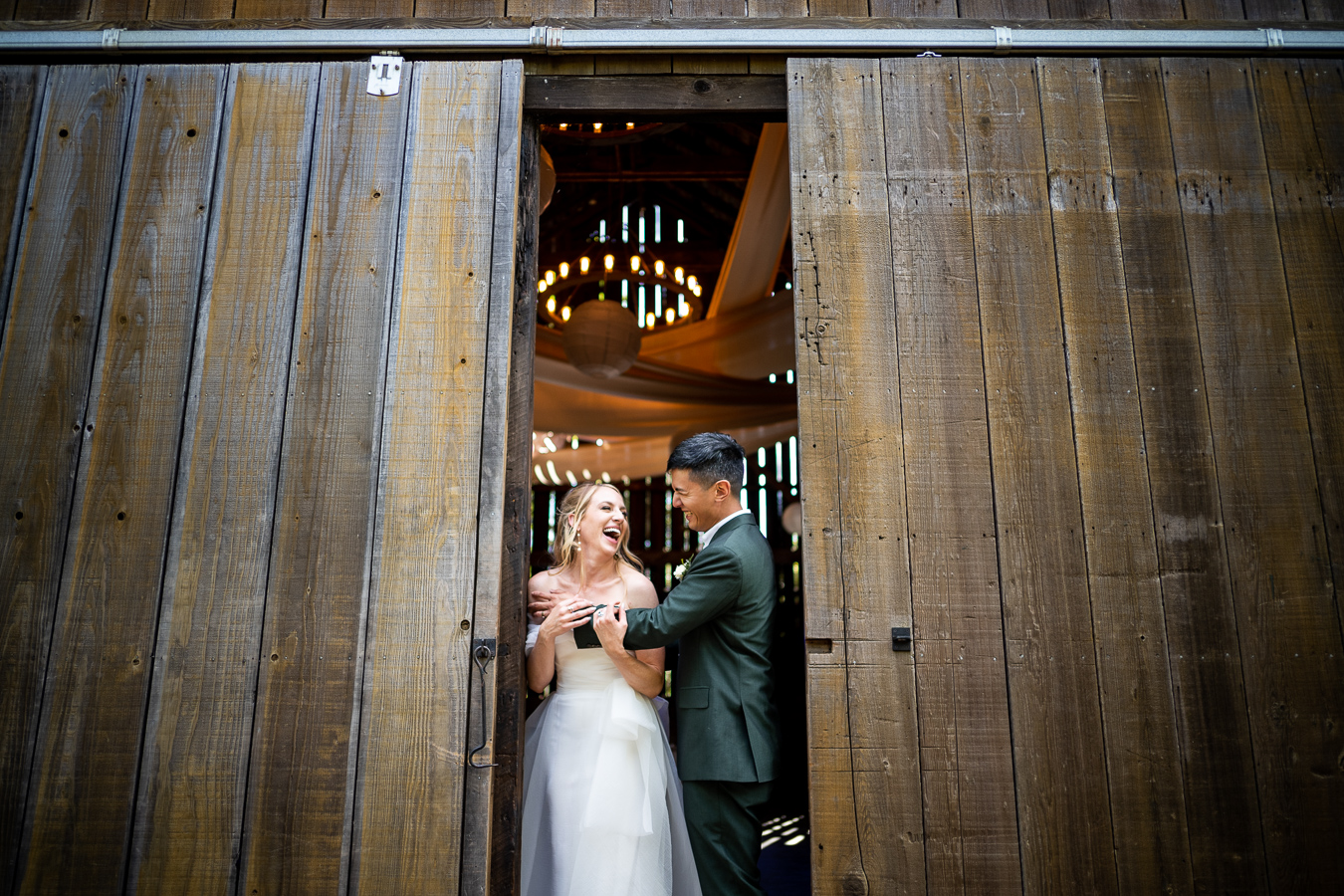 Ceremony moment at Ru's Farm wedding Healdsburg Sonoma