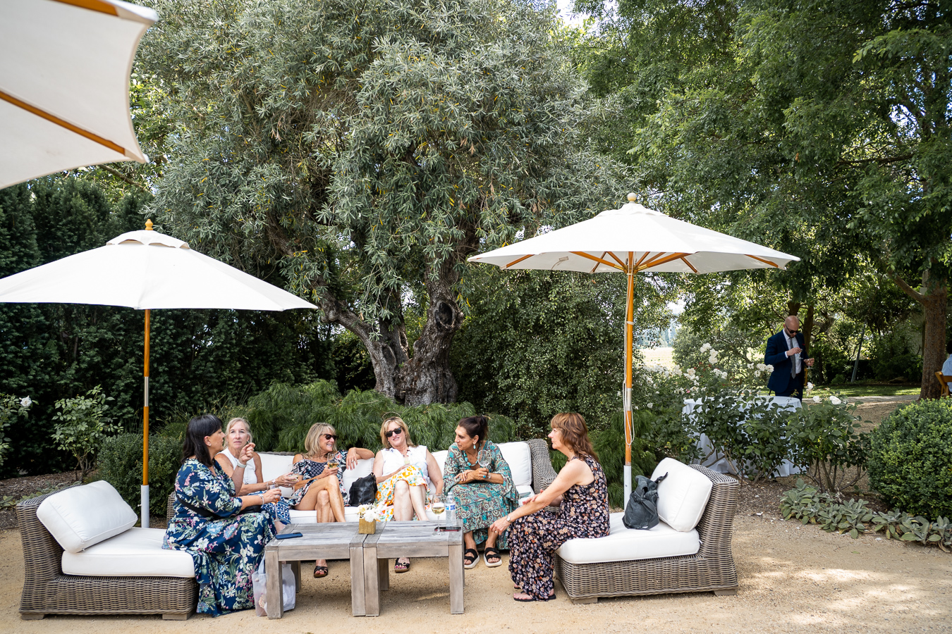 Reception details at Ru's Farm barn wedding Healdsburg