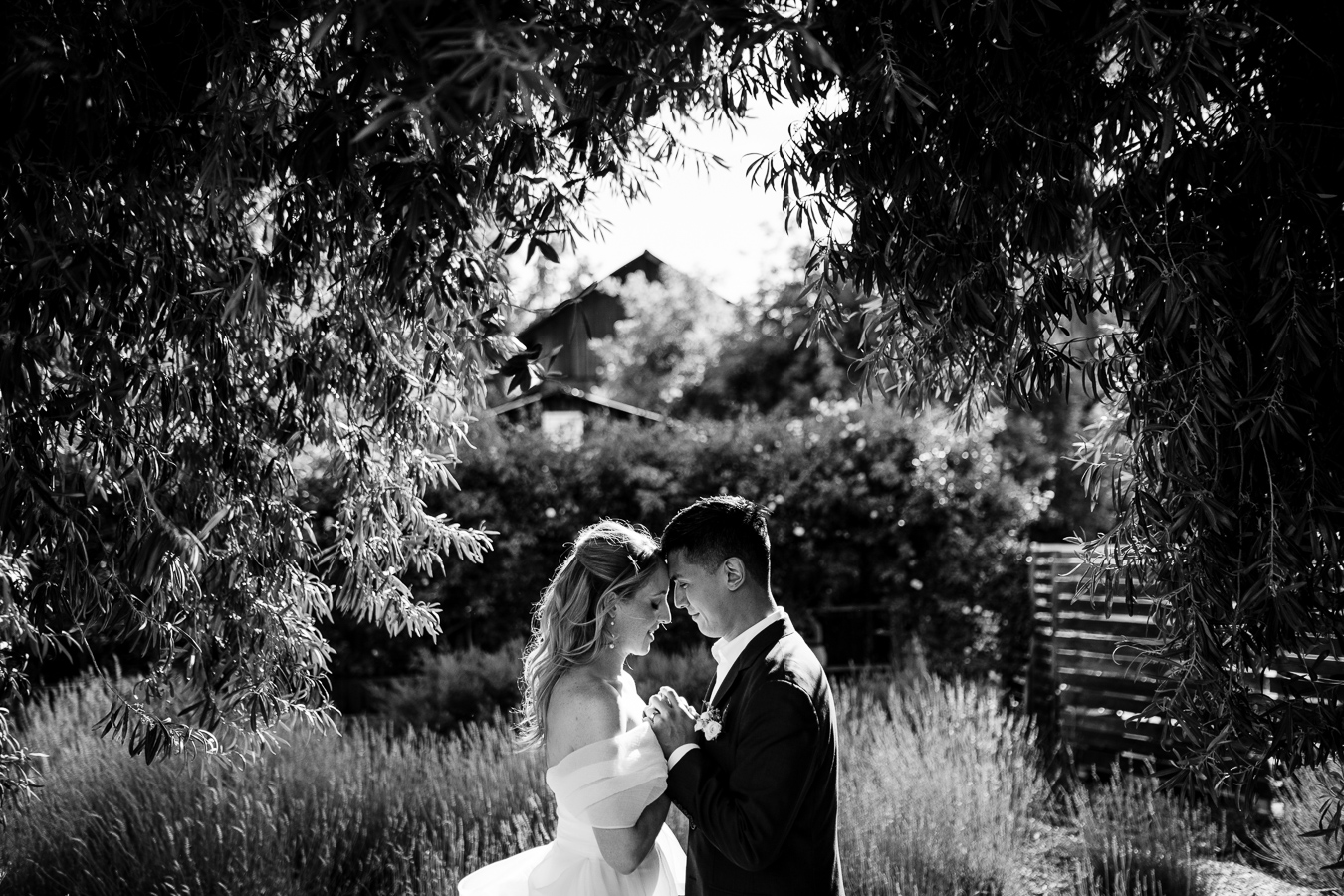 Wedding reception decor at Ru's Farm Healdsburg