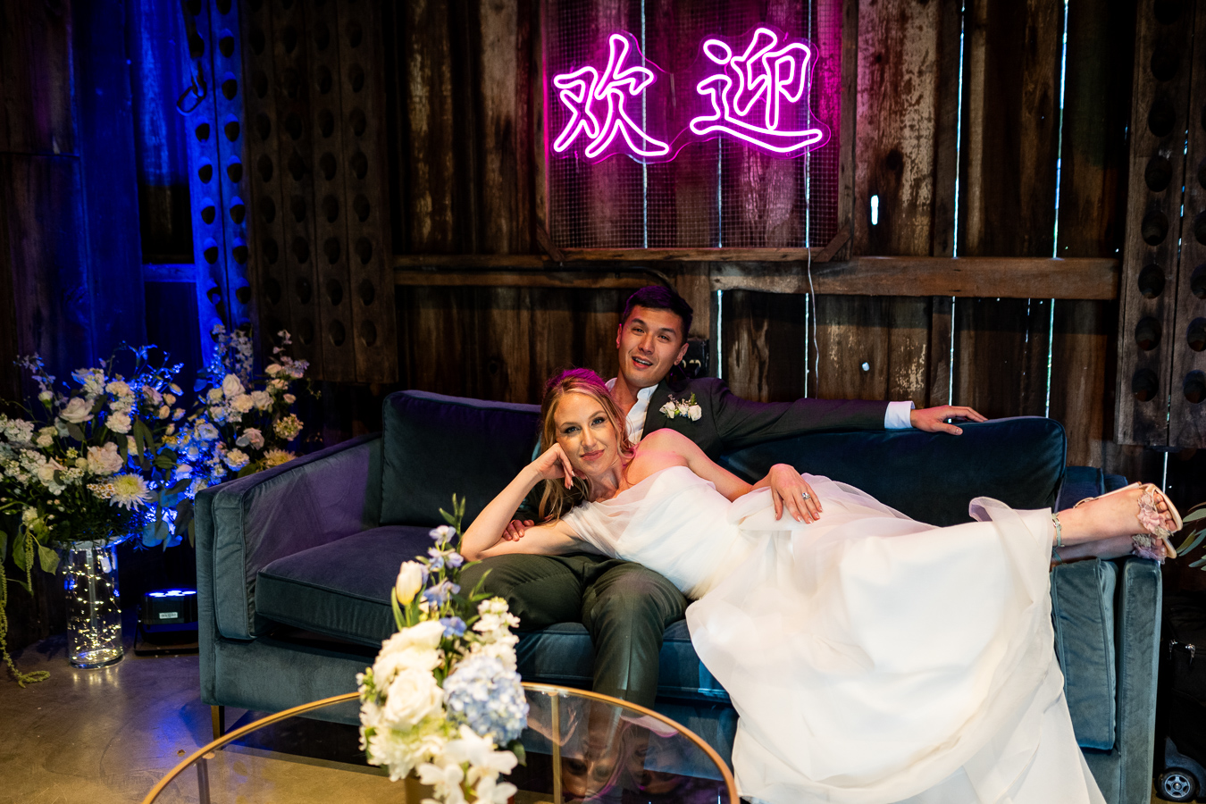 Speeches at Ru's Farm barn wedding Healdsburg