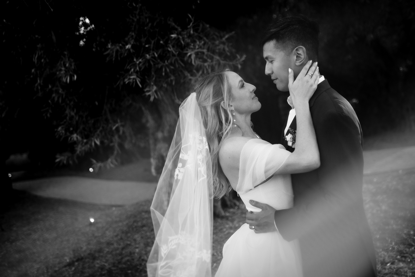 Bride and groom first dance at Ru's Farm Healdsburg