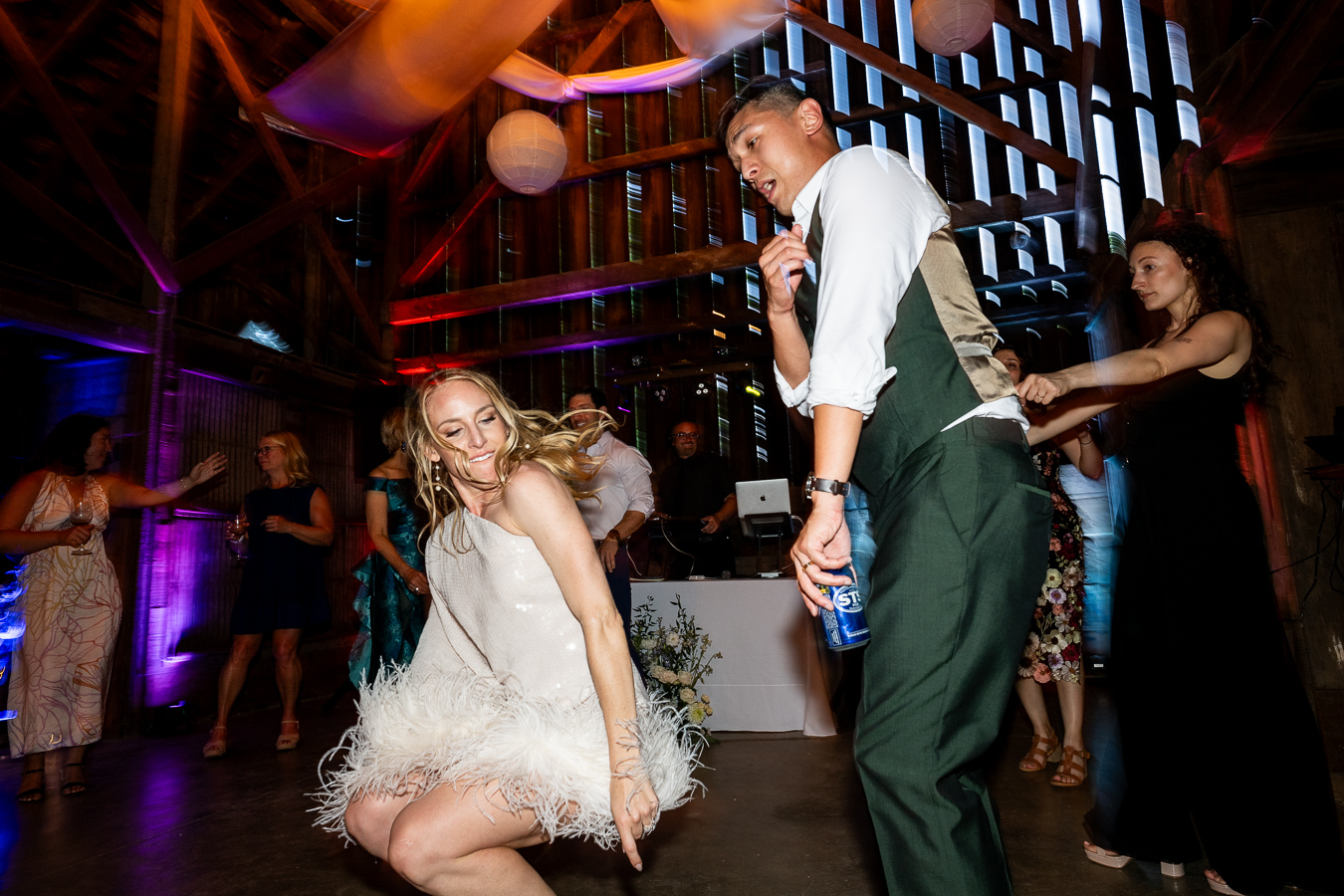 Wedding dancing at Ru's Farm Healdsburg Sonoma County